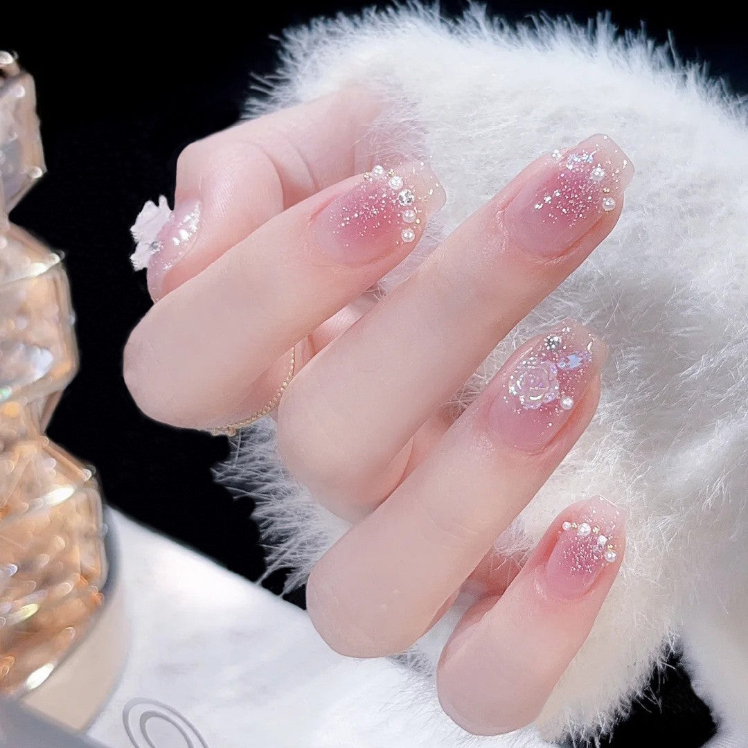 Artificial Art Nails with Moon and Star Design Stornfield
