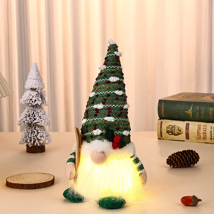 Decorative LED Gnome Lamp Stornfield