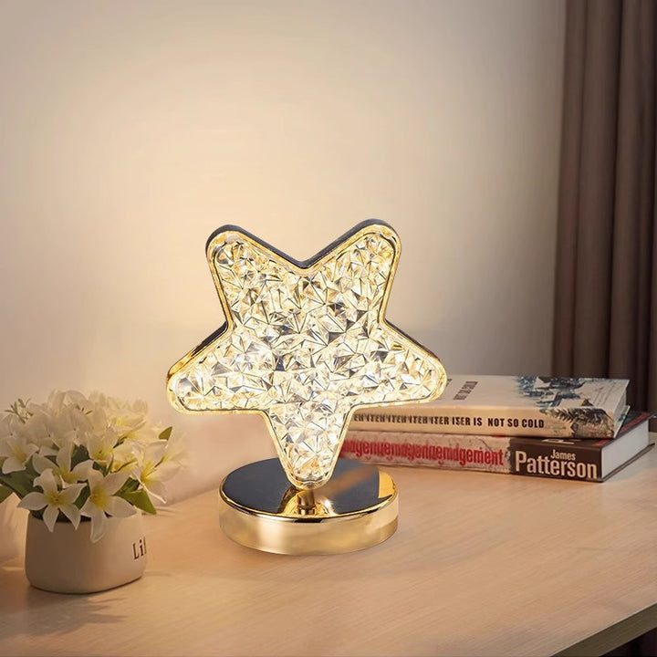 Crescent Moon Decorative Table Lamp