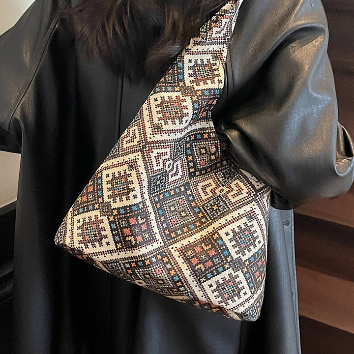 Bohemian Patterned Hobo Bag