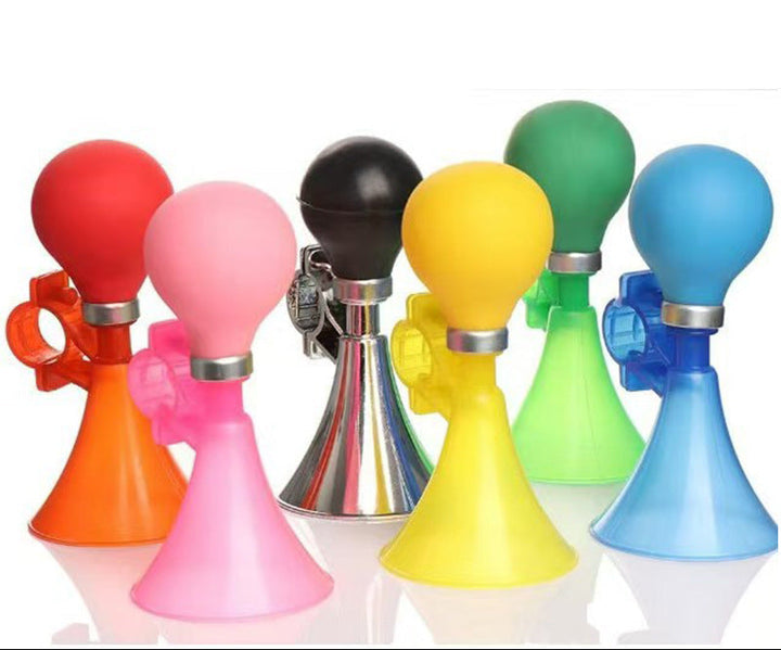 Classic Squeeze Bulb Bicycle Horn with Quick-Release Handlebar Clamp Stornfield
