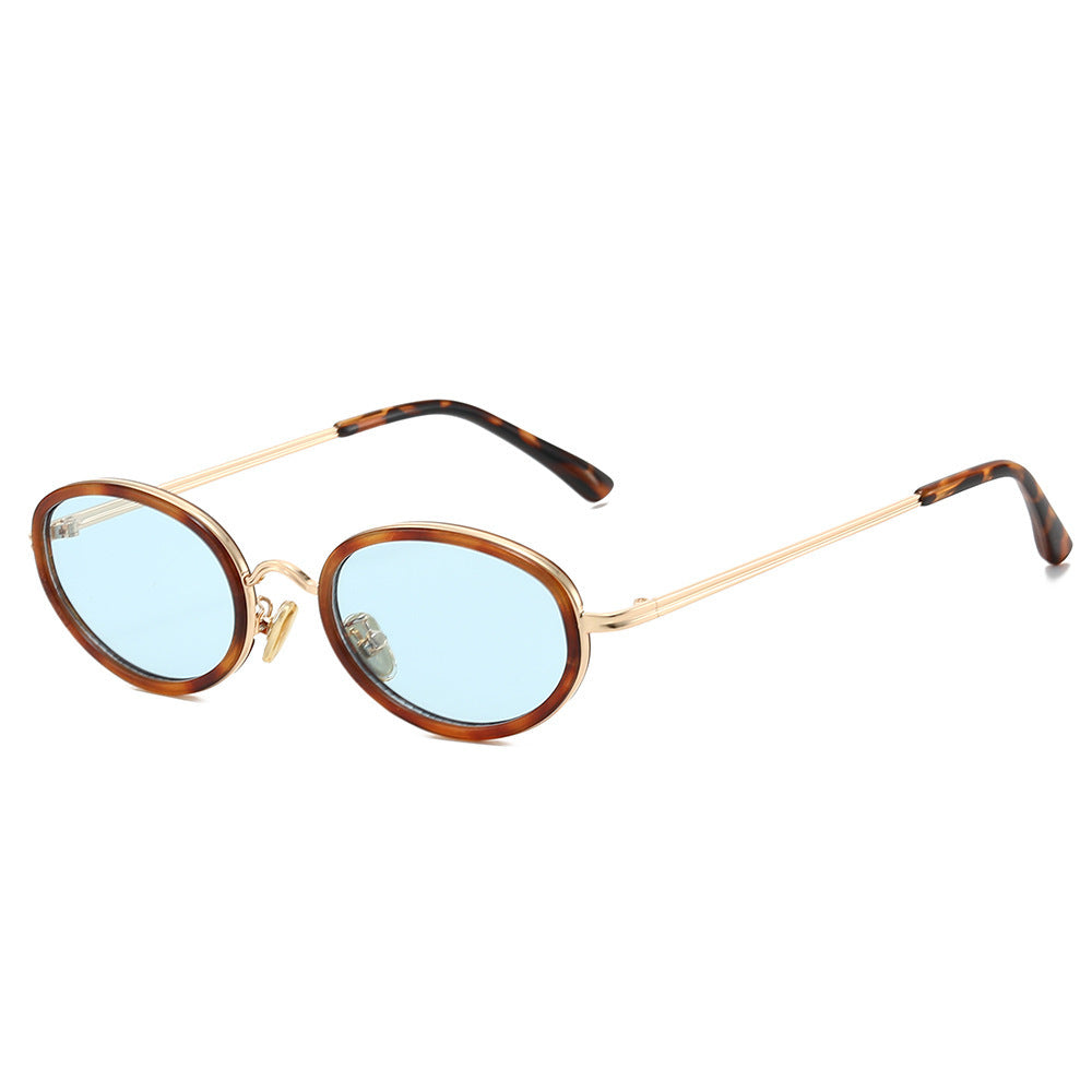 Vintage-Inspired Lightweight Oval Sunglasses Stornfield