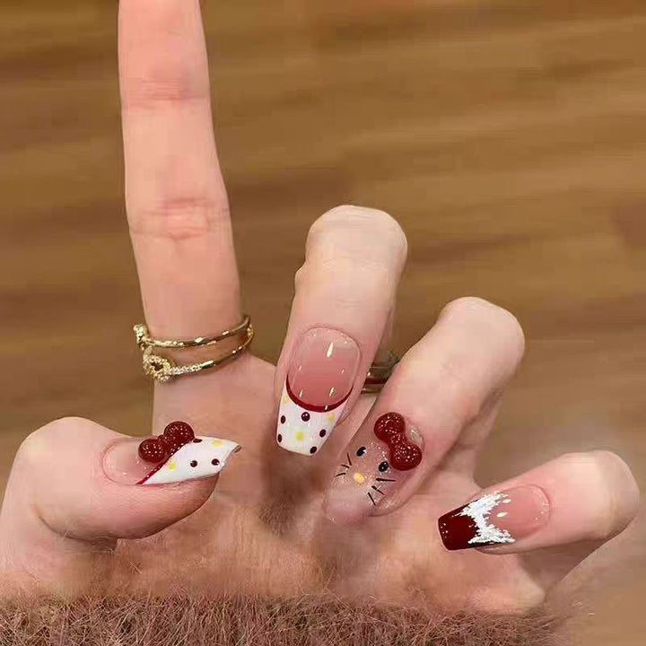 Thematic Press-On Nail Art Set Stornfield