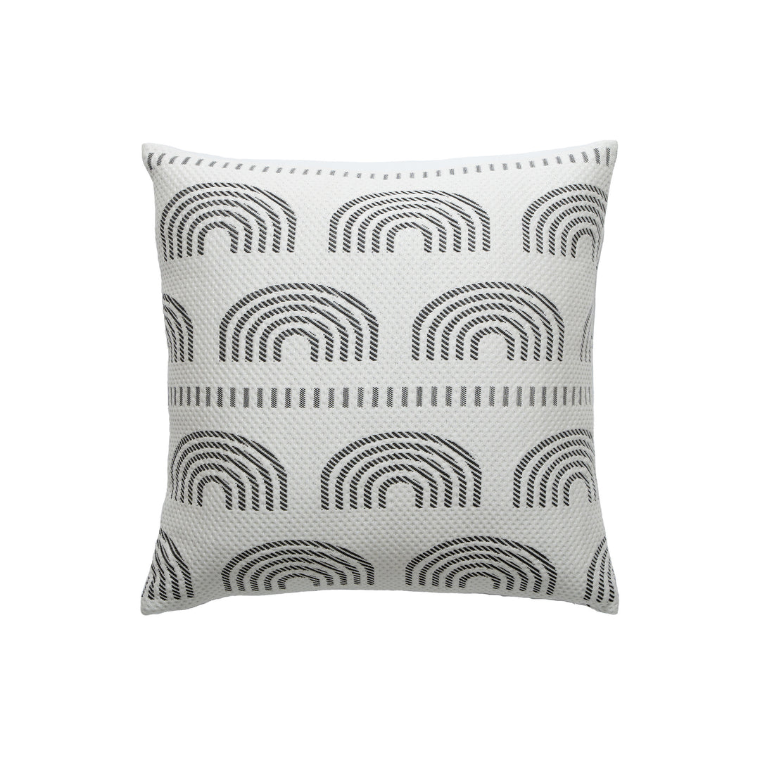 woven decorative pillow