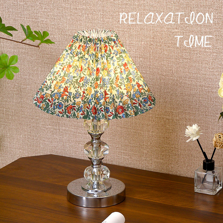 Floral Design Table Lamp
