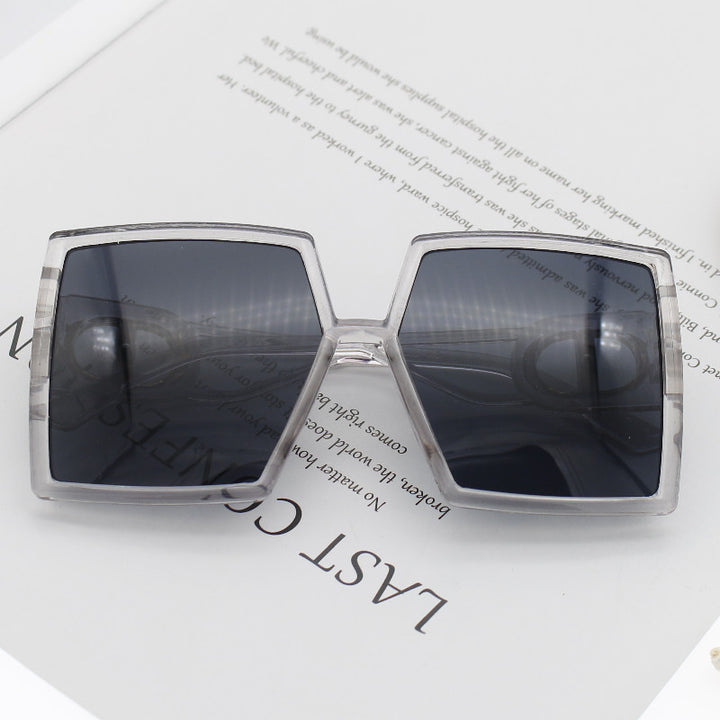Women's square sunglasses with luxurious frame Stornfield