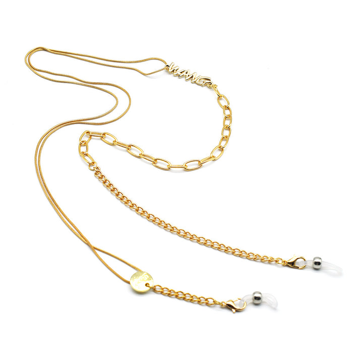 Adjustable Gold-Plated Eyewear Chain Stornfield