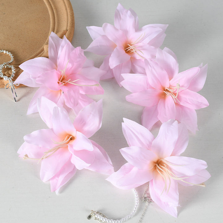 Floral Accented Hair Clip
