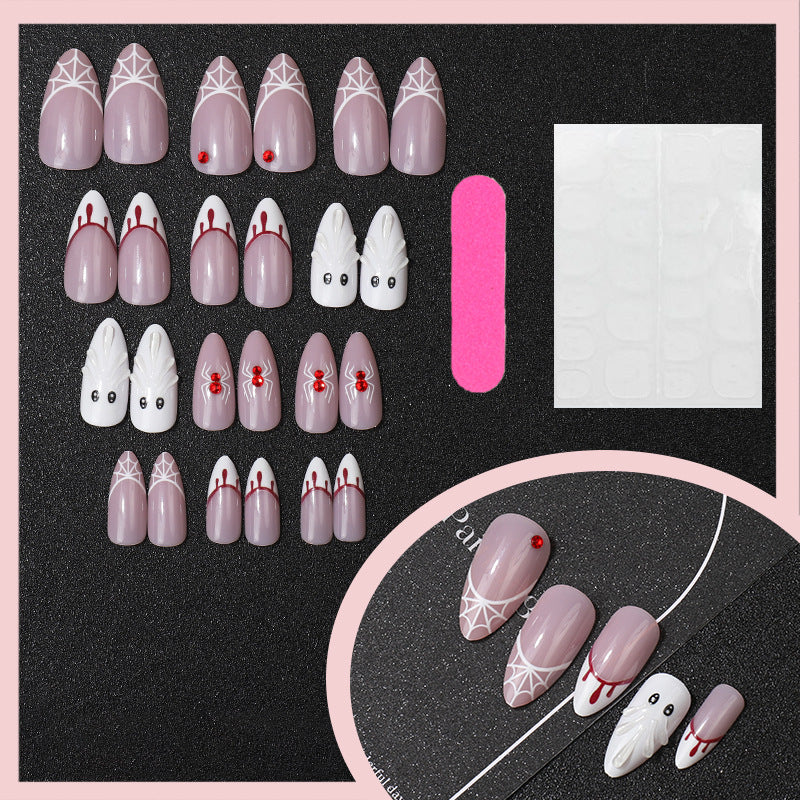 Creative Halloween Themed Press-On Nail Set Stornfield