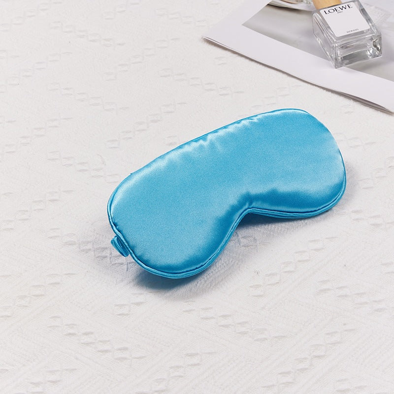 Women's ergonomic sleep mask made of satin-like material with contoured eye area Stornfield