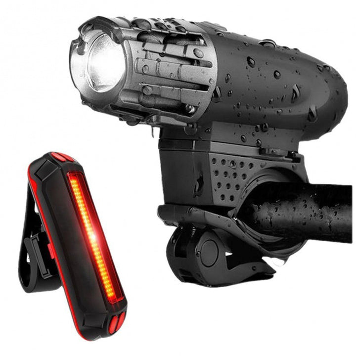 Bicycle Front and Rear Light Set Stornfield
