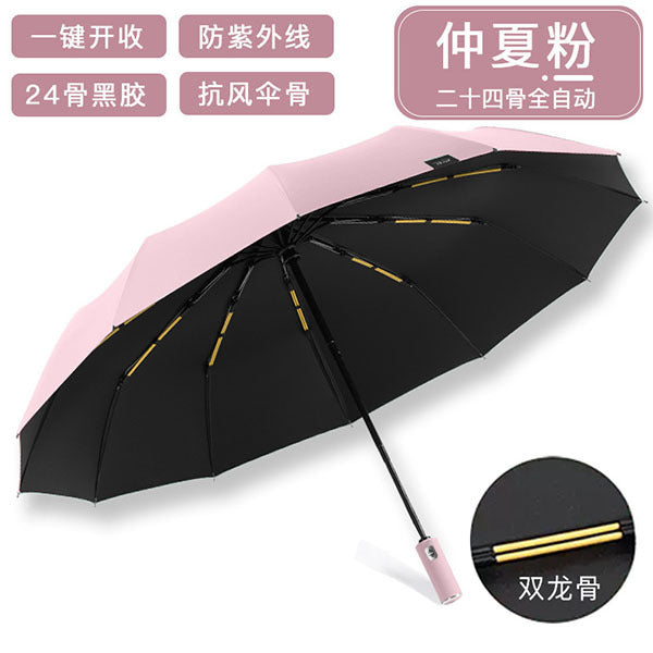 Women's automatic windproof umbrella with UV protection Stornfield