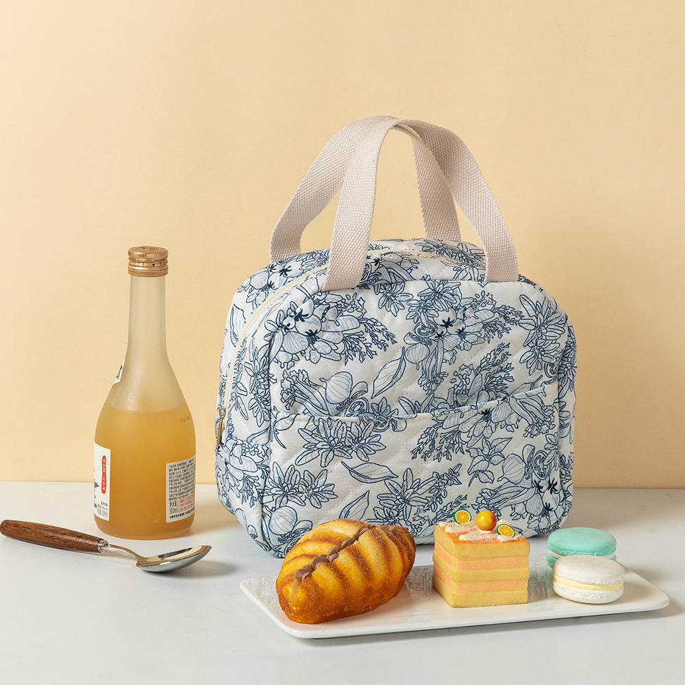 Floral Print Insulated Lunch Bag Stornfield