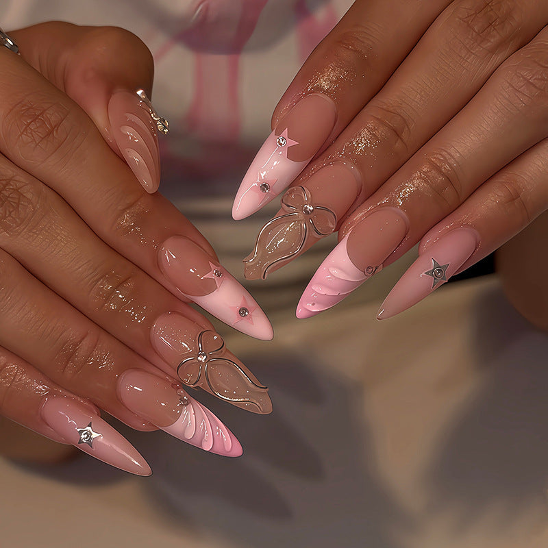 Nail set with glamour design Stornfield