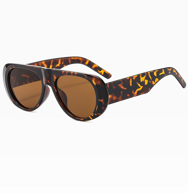 Contemporary Oversized Shield Sunglasses Stornfield