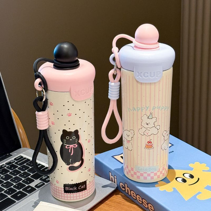 Women cute water bottle with animal design Stornfield