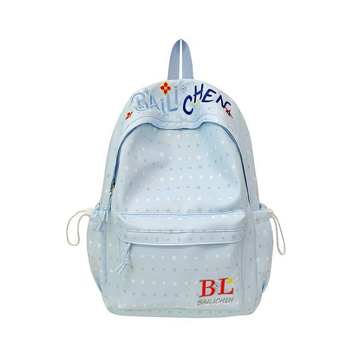 Creative Character Embroidered Backpack Stornfield