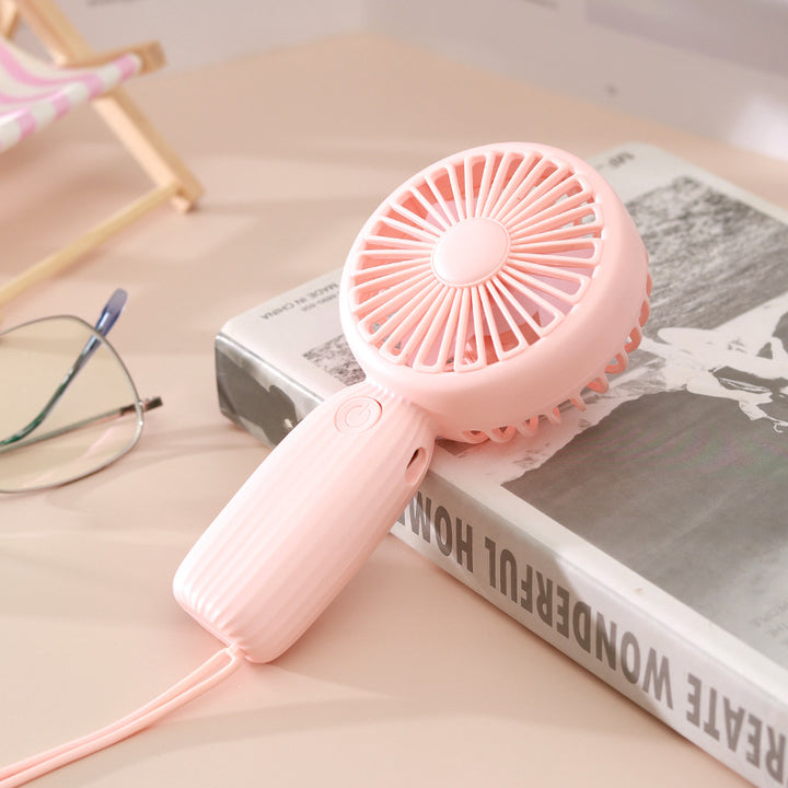 Women's Portable Hand Fan with Powerful Battery and Compact Design Stornfield