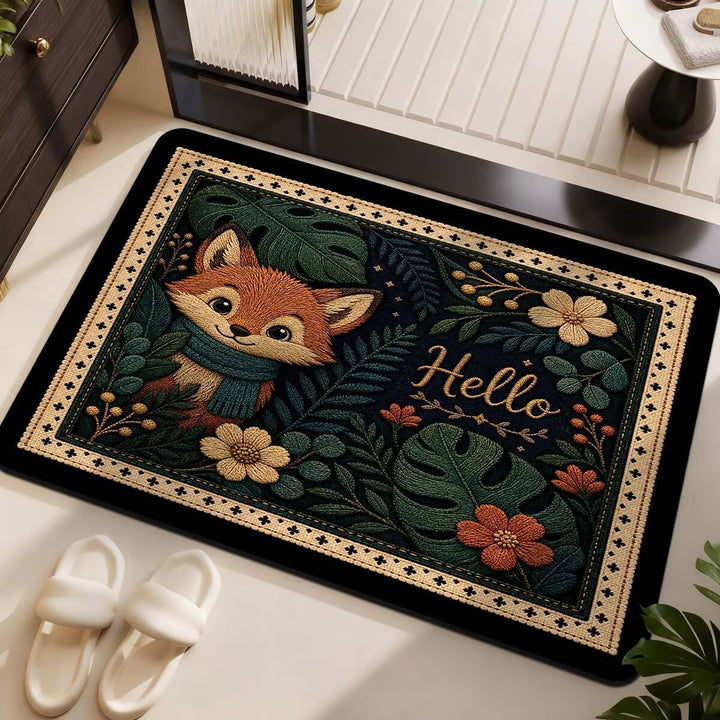 Cat-Themed Indoor Area Rug