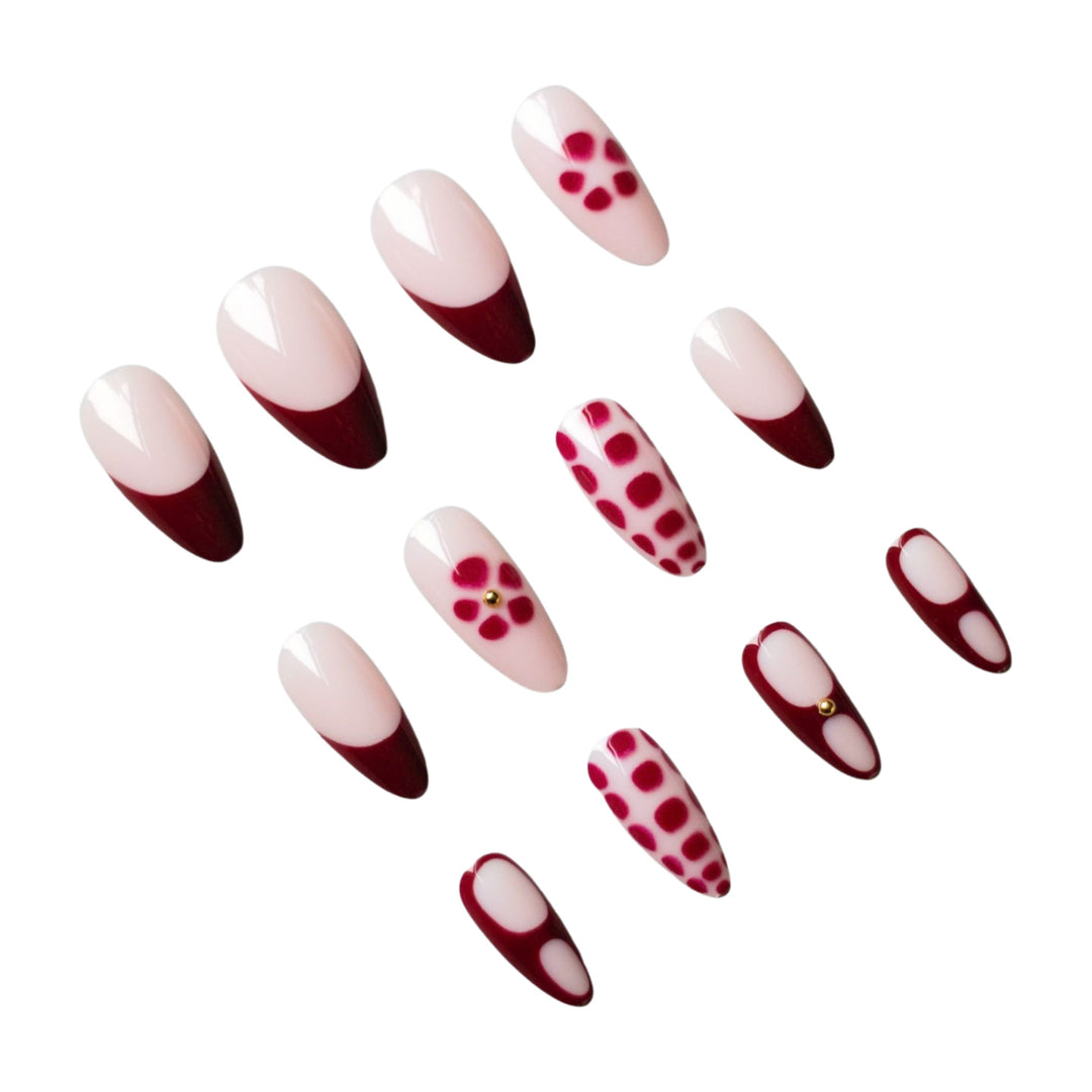 Artistic Nail Design Kit with Gems
