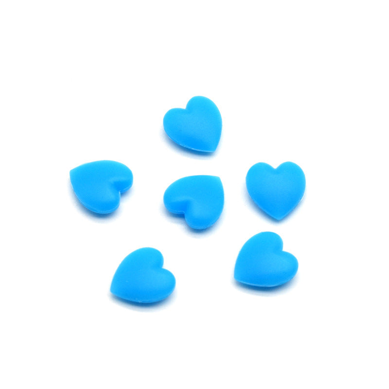 Decorative Heart Shaped Rubber Charms Stornfield