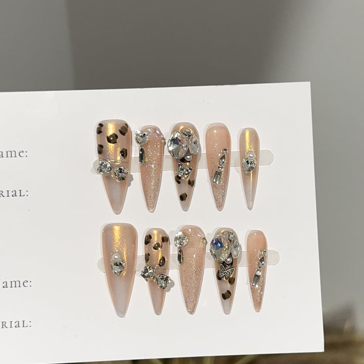 Elaborate Press-On Nail Designs