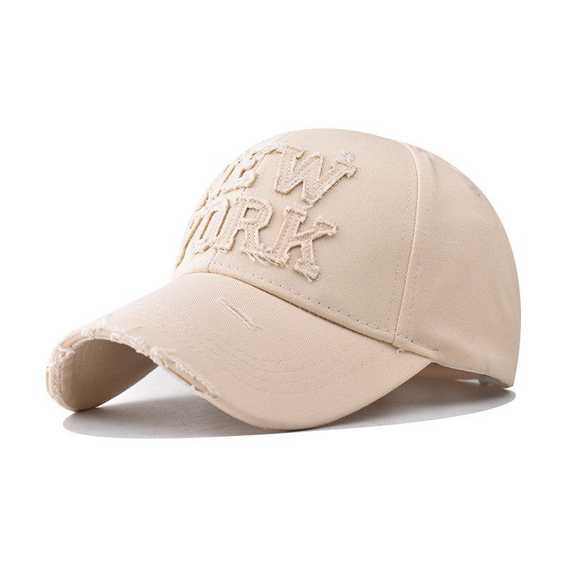 Women's Distressed Embroidered Baseball Cap Stornfield