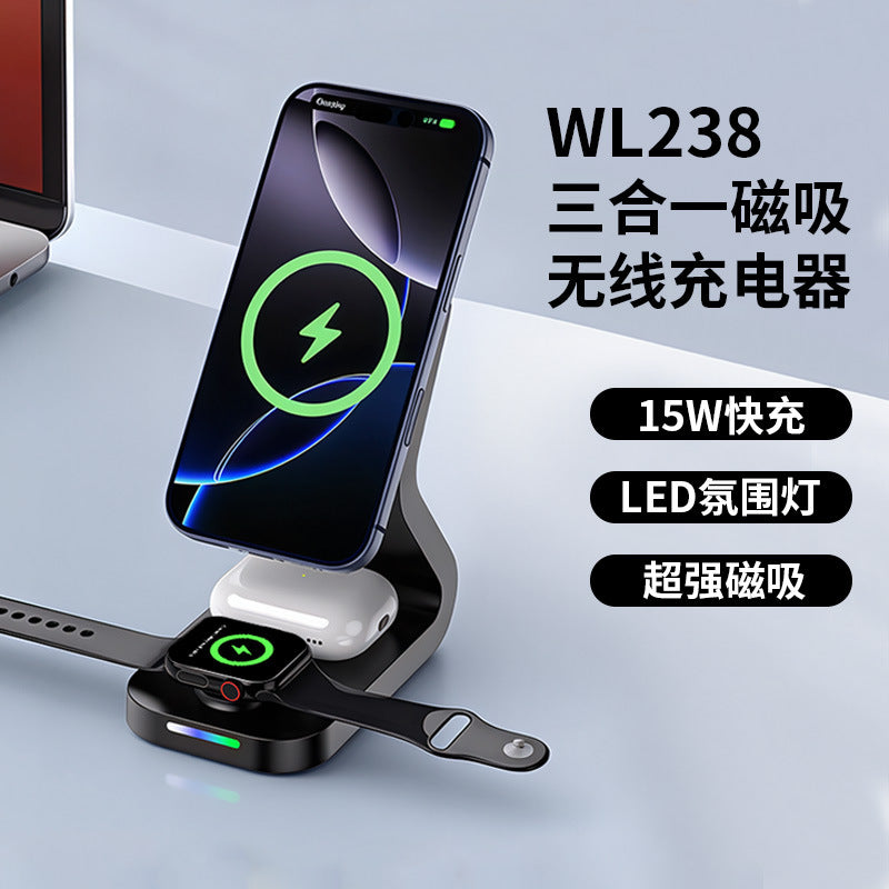 Ladies wireless 3-in-1 charger Stornfield