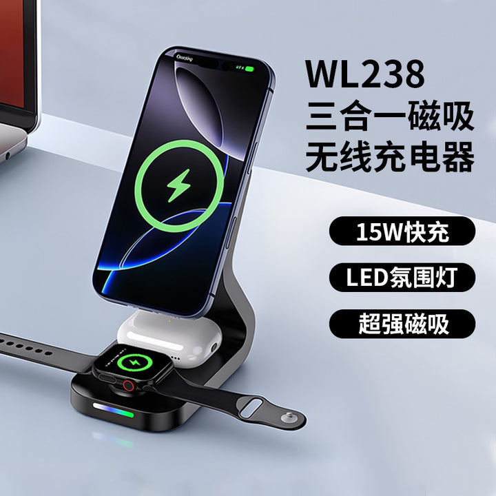 Ladies wireless 3-in-1 charger Stornfield