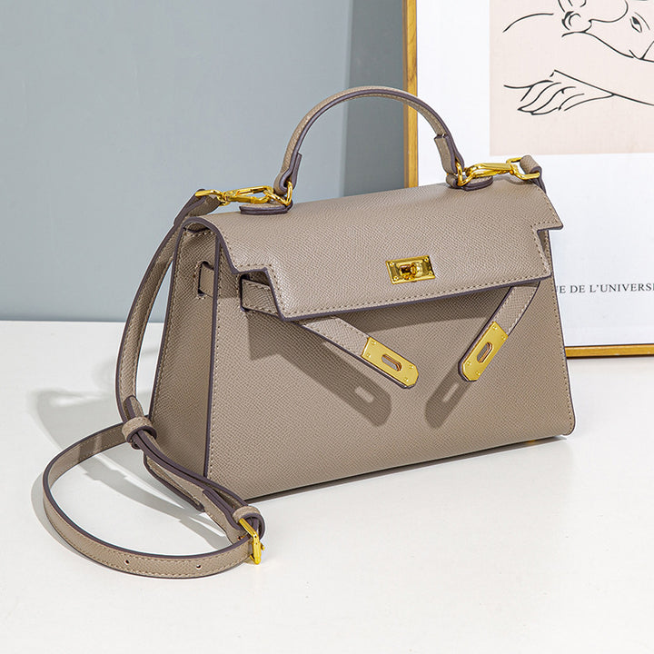 Vintage-Inspired Structured Handbag  1791995440