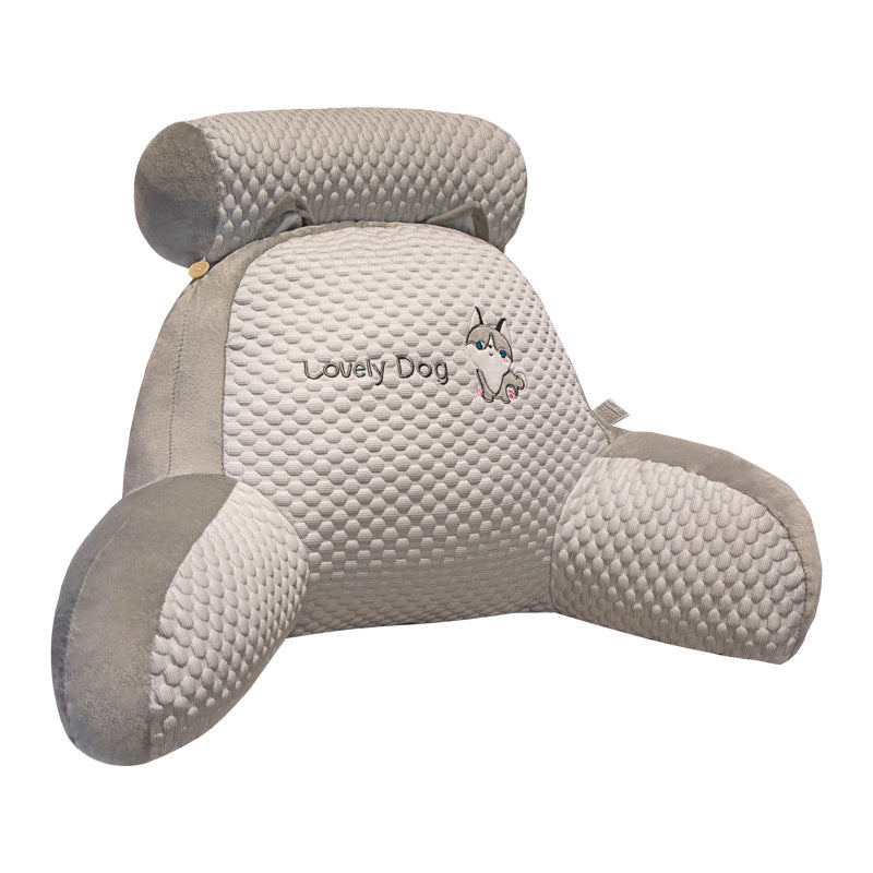 ergonomic backrest cushion in dog design Stornfield