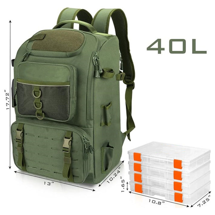 Tactical Fishing Backpack Stornfield