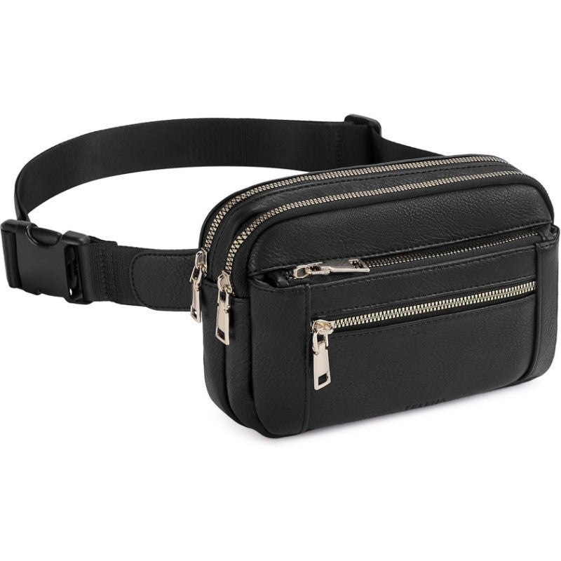 Elegant Leather Fanny Pack Stornfield