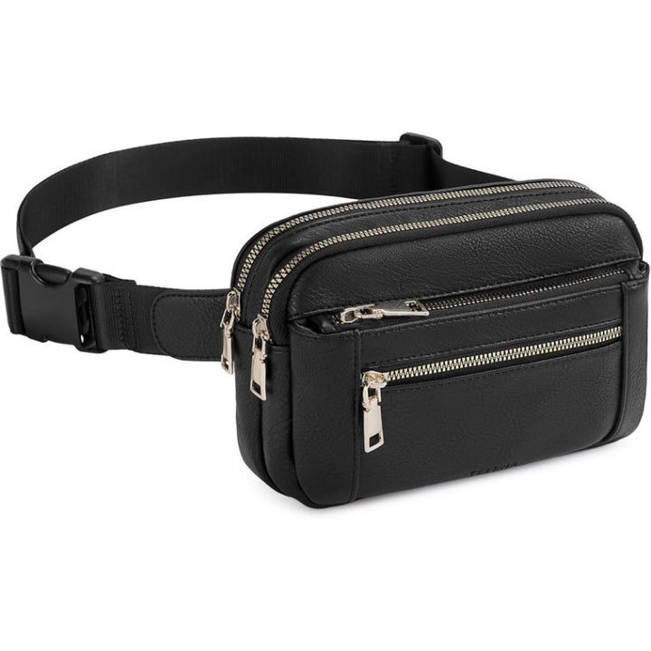 Elegant Leather Fanny Pack Stornfield
