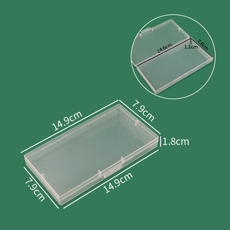 Transparent Craft Supply Storage Box Stornfield