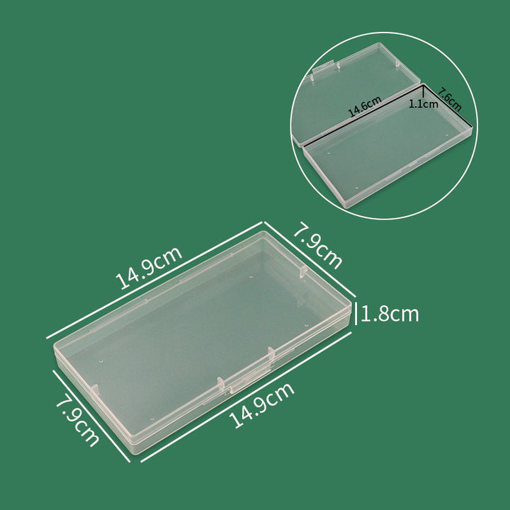 Transparent Craft Supply Storage Box Stornfield