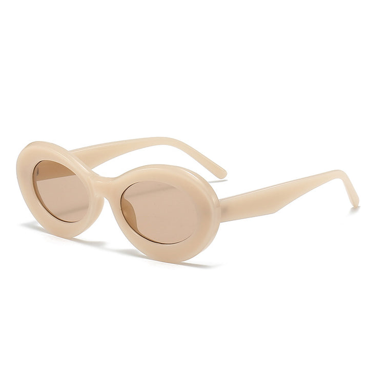 Women’s fashionable oval-shaped sunglasses with innovative design Stornfield