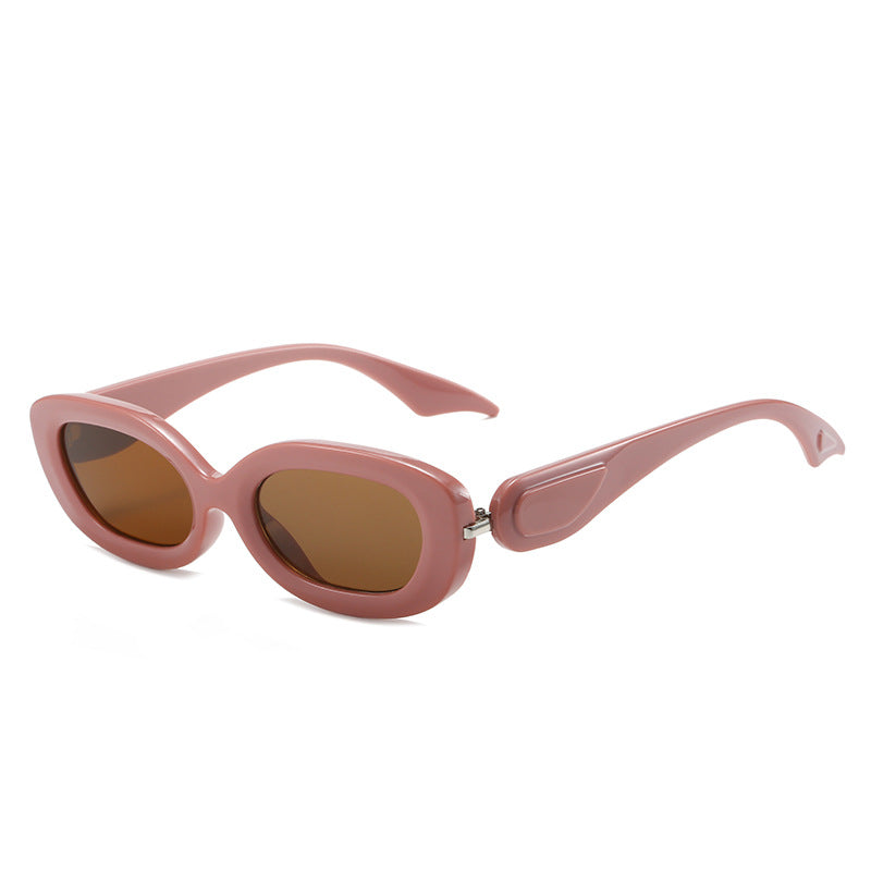 Ladies stylish sunglasses with elegant, curved frame Stornfield