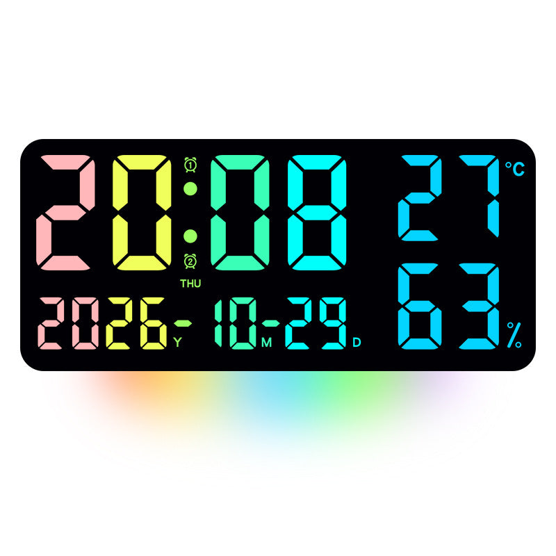 Digital multifunction alarm clock with large LED display Stornfield