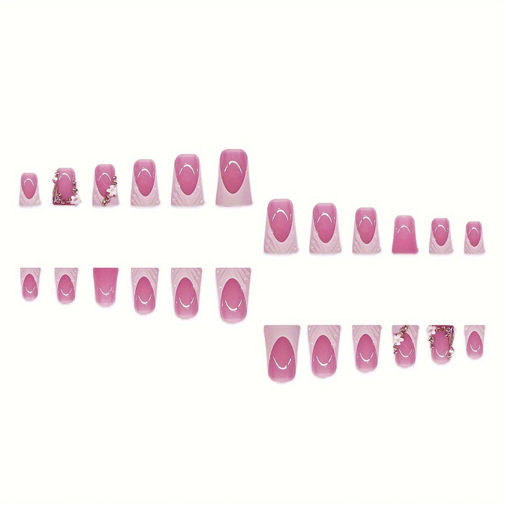 Elegant Press-On Nail Art Set Stornfield