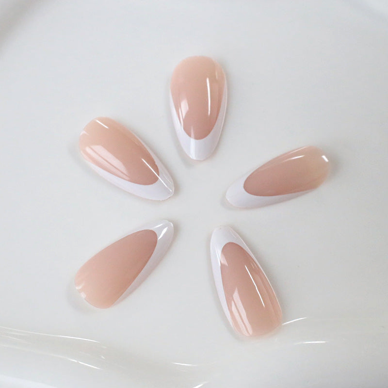 Elegant Almond-Shaped Nail Art Extensions Stornfield