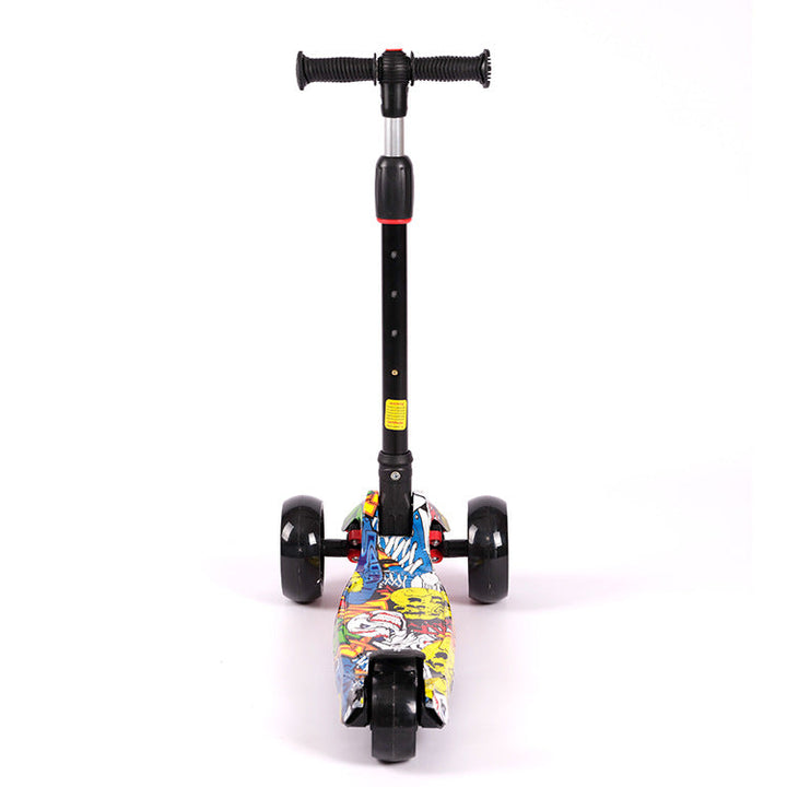 Colorful Graphic Kick Scooter Stornfield