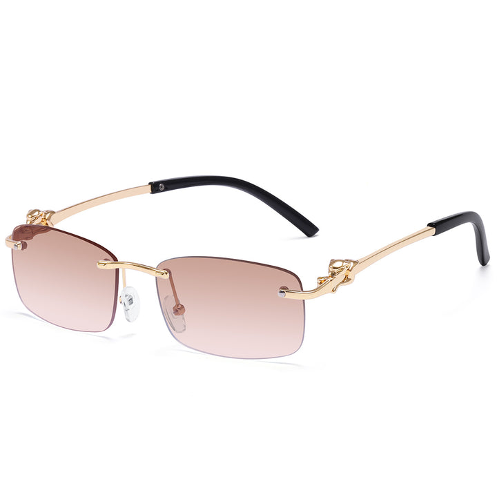 Women's elegant sunglasses with intricately designed metal frame Stornfield
