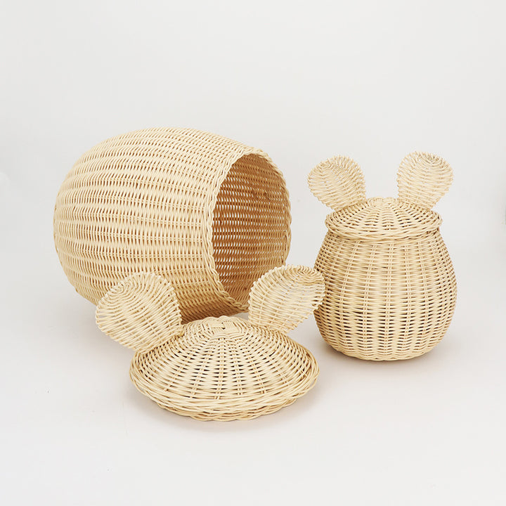 Playful Woven Storage Container Stornfield