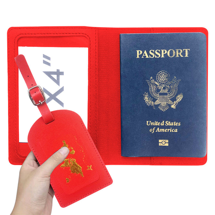 Women's Passport Holder and Luggage Tag Set Stornfield