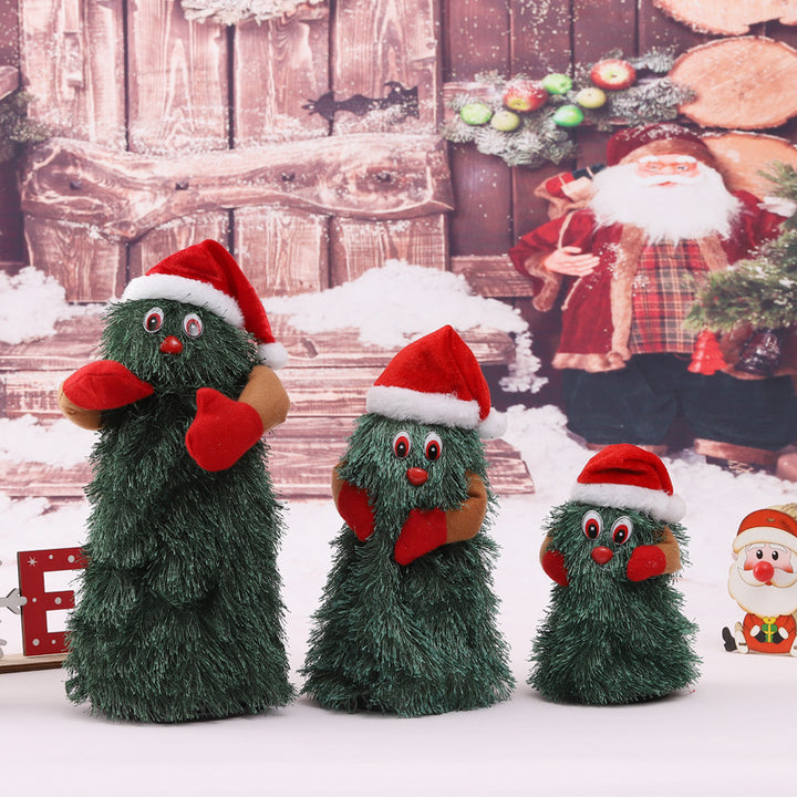Cute Christmas tree figure with hat Stornfield