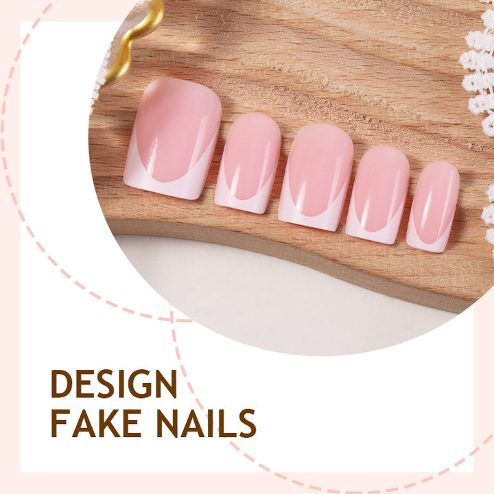 Acrylic nail set with stylish high-gloss nails Stornfield