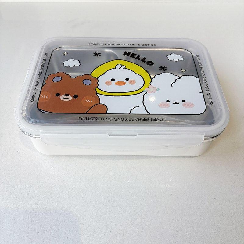 Creative Multi-Compartment Food Storage Container