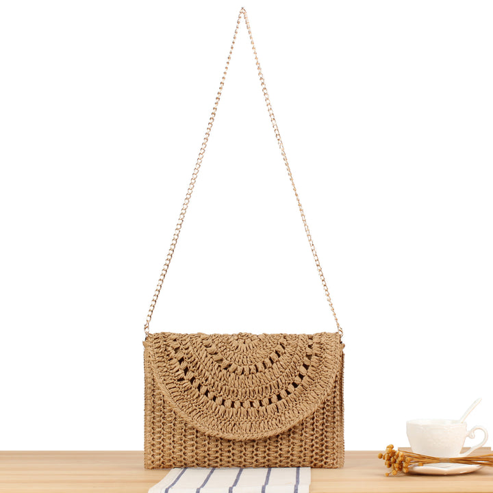 Handbag with Artistic Macrame Design Stornfield