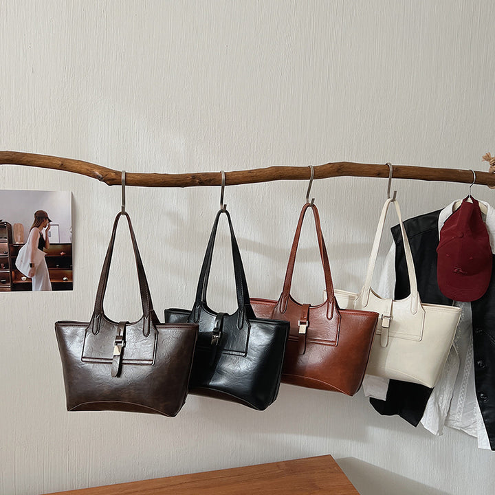 Sophisticated Leather Tote Bag